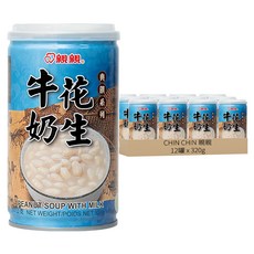 CHIN CHIN 親親 牛奶花生湯, 320g, 12罐