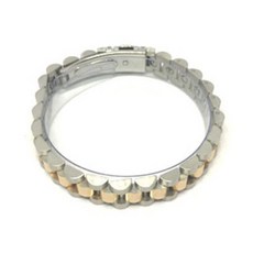 38 B8鍺手鍊 銀&玫瑰金 21顆, 1個