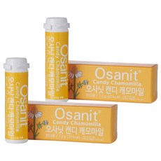 Osanit 糖果, 洋甘菊口味, 7.5g, 2罐