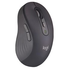 logitech 羅技 M750 L 多工靜音無線滑鼠 大手版, MR0091, 石墨灰