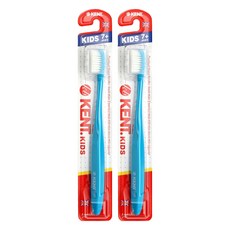 켄트 키즈 초극세모 칫솔, 블루, 1개입, 2개