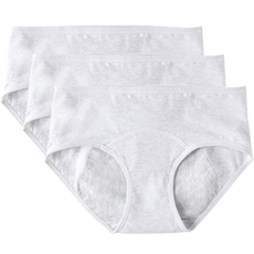 Hooney Daily 防漏安全衛生內褲 3p, 灰色