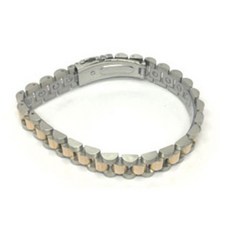 38 B6鍺手鍊 銀&玫瑰金 22片, 1個