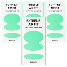 바른생각 익스트림 에어핏 콘돔, 10개입, 4개