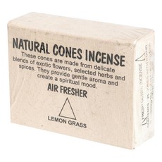 尼泊爾 LOTUS 天然手工香薰塔香 25個, 檸檬草 LEMON GRASS