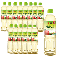 샘표 사과식초, 900ml, 15개