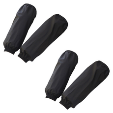 해피무드 다용도 주방 작업용 방수 방유 팔토시 2p x 2개, 블랙