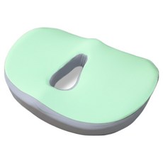 온비앙 편안한 꼬리뼈 회음부 메모리폼 도넛 쿠션, 민트그린, 1개