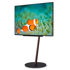 월 이동식 TV 스탠드 세븐 스탠드 로우, 1개, WLTVL4238(월넛)