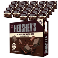 HERSHEY'S 好時 迷你巧克力威化夾心酥, 100g, 24盒