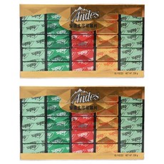 Andes 安迪士 綜合可可薄片禮盒, 60片, 236g, 2盒