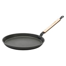 de Buyer 畢耶 CHOC原木柄系列 電磁爐適用 可麗餅不沾鍋 8785.26 871g, 26cm, 1個