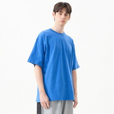 오티디 남녀공용 프리미엄 16수 오버핏 무지 통기성 반팔 티셔츠 OT19001