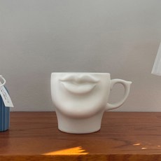 親親馬克杯 300ml, 白色, 1個