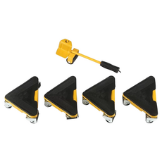 萬向輪搬家神器 橇桿 + 移動輪4個 DO103CC-L10 2.5kg, 1組