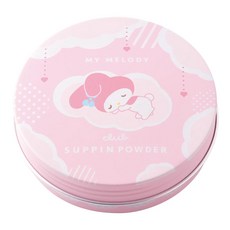 CLUB cosmetics club Suppin 素顏美肌蜜粉餅 粉彩玫瑰香 26g, 美樂蒂, 1個