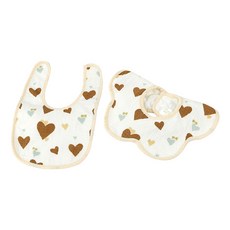 HARAROI 幼兒用超細纖維圍巾巾 2件組