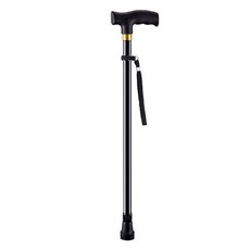 이츠굿텐 활동보조용품 초경량 외발 노인 어르신 할머니 할아버지 가벼운 접이식 길이조절용 외발 지팡이, 혼합색상, 1개