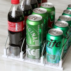 MONACO OLIVE 廚房平定 罐裝飲料自動排列販賣機式分配器, 3個, 白色