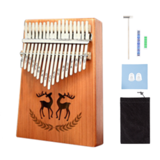 高級質感17音階卡林巴琴全套組, 1個