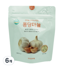 다진마늘 큐브 퐁당마늘, 30g, 6개