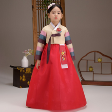 THEYE HNBOK 女孩清爽韓服套裝 375