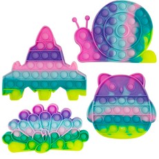 agaplus Love Rainbow Push Pop B套組, 混色