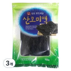 남포물산 진도 부드러운 산모미역, 100g, 3개