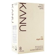 KANU 香草拿鐵咖啡, 17.3g, 8包, 1盒