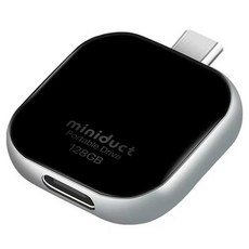 Miniduct Air Pocket 外接記憶體 Type-C mi2000DT, 128GB, 1個