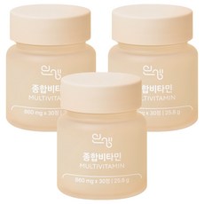 LemonBox 綜合維他命錠, 30顆, 3罐