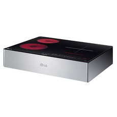 LG전자 하이브리드 3구 전기레인지, 사전답사, BEH3GTP (스탠드케이스 15cm)