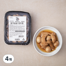강남밥상 닭가슴살 장조림, 300g, 4개