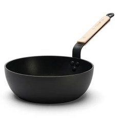 de Buyer 畢耶 CHOC原木柄系列 不沾深炒鍋, 24cm, 1個