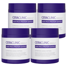 세라클리닉 더마이드 헤어팩 프로테인 퀀치, 4개, 250ml