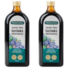 PREMIUM ROSA 藍莓原汁 500ml, 2瓶