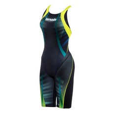 TORNADO SPORTS 女士X型美背五分半連身室內泳衣 PLR3913H