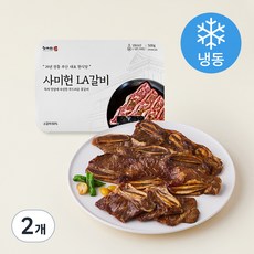 사미헌 LA갈비 (냉동), 500g, 2개