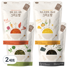 생그랑 뿌려먹는 그리고 밥 후리가케 4종 세트, 70g, 2세트