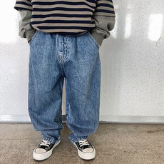 Contikids 孩童牛仔縮口長褲