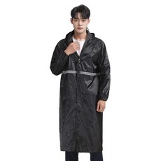 MERGESHOP 男士大衣式機車外送雨衣