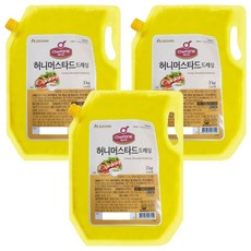 Chefone 蜂蜜芥末醬, 2kg, 3個