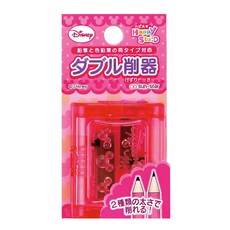 sun-star HappyStu:D 米妮快樂學童文具 粗細兩用削筆器, 迪士尼, 雙孔削筆器, S4305825, 1個