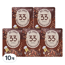 설탕없는과자공장 그래놀라 33 카카오닙스, 35g, 10개