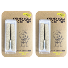 Natural Fresh 自然鮮 貓玩具 雞肉捲 木天蓼 + 貓薄荷 蛋捲 2支裝, 木天蓼+貓薄荷, 2組