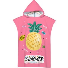 Selene 水果夏季連帽沙灘巾 75 x 110 cm, 1個, A02