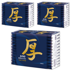 五月花 厚棒袖珍包面紙 8抽, 24包, 3袋