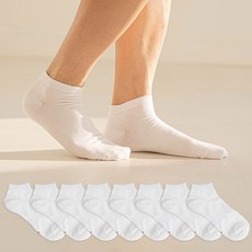 socks factory 男性用不易破損運動短襪8雙