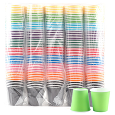 Uniart 紙杯全新 10 x 25p 套裝, 混合色, 1套