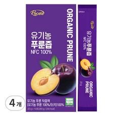 Hlb Healthcare 鮮榨西梅汁隨身包 14條入, 4個, 280g